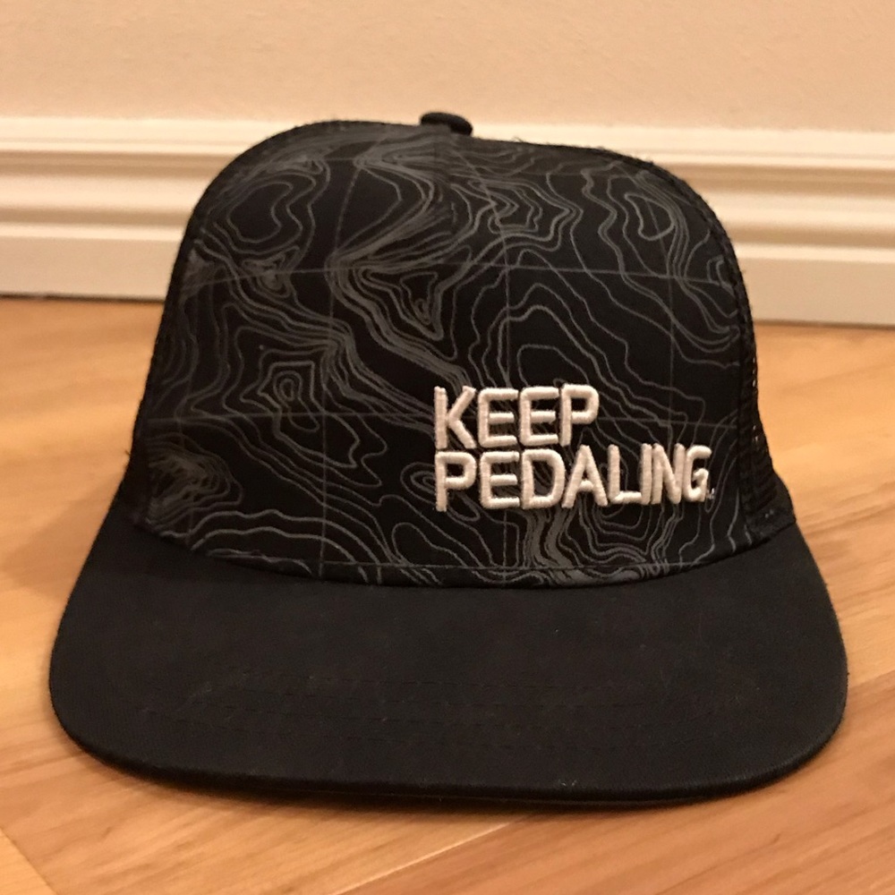 JensonUSA Mountain Bike Snapback Hat - Flatbill